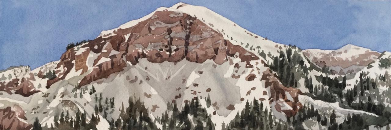 View from Idarado, Telluride, Colorado