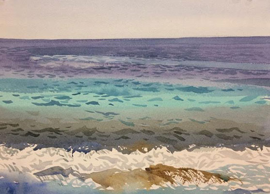 Wave Study, Cala San Vicenç, Mallorca